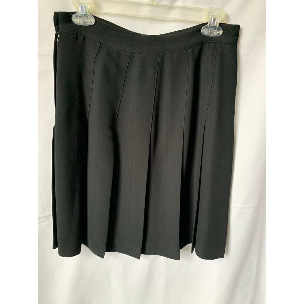 Jones Wear Black Flapper Skirt Vintage